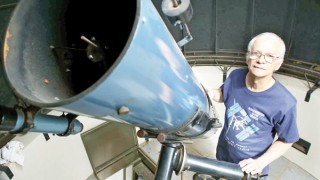 Roberto Silvestre faz do Cidade Jardim um observatório estelar